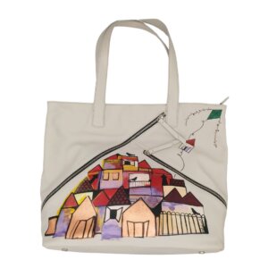 Borsa in pelle - Leggera - serie "paesaggi"