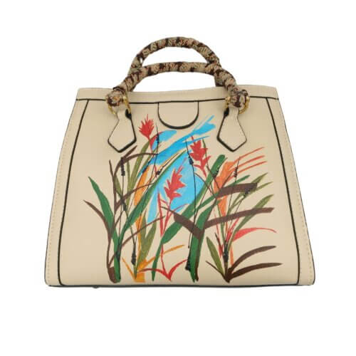 Borsa in pelle - Ghaba - serie "love for Nature"