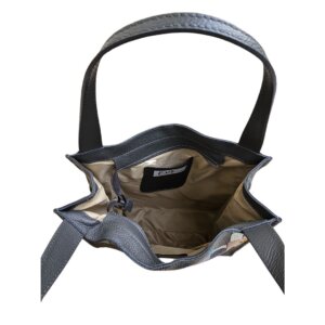 borsa in pelle - Bike - serie "paesaggi"