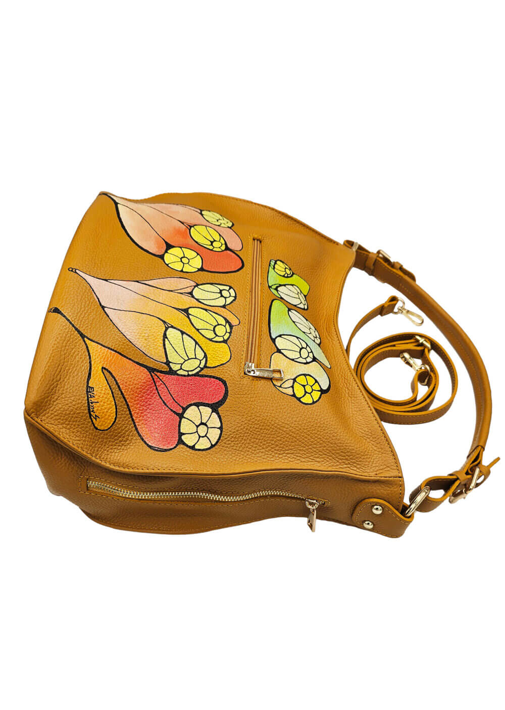 Borsa in pelle Alice - serie "love for Nature"